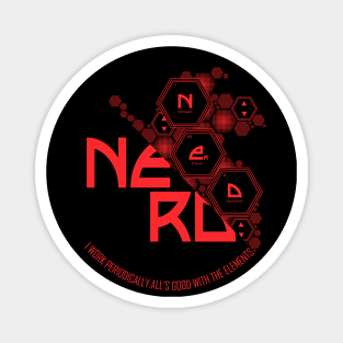 NERD - GEEK NERV Magnet